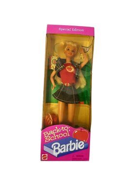 VTG 1996 Barbie Back to School Special Edition Mattel Sealed New #GS-5